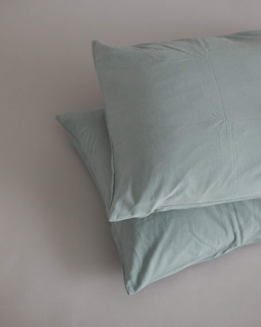 Organic Jersey-Cotton Pillowslip Set